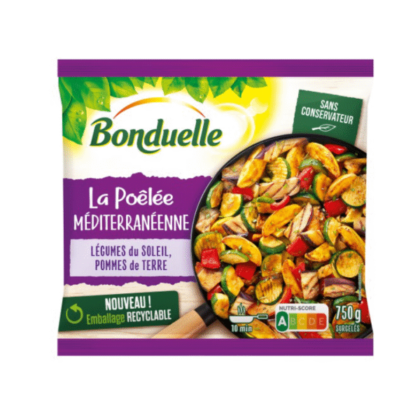 LA POÊLÉE MÉDITERRANÉENNE 750G