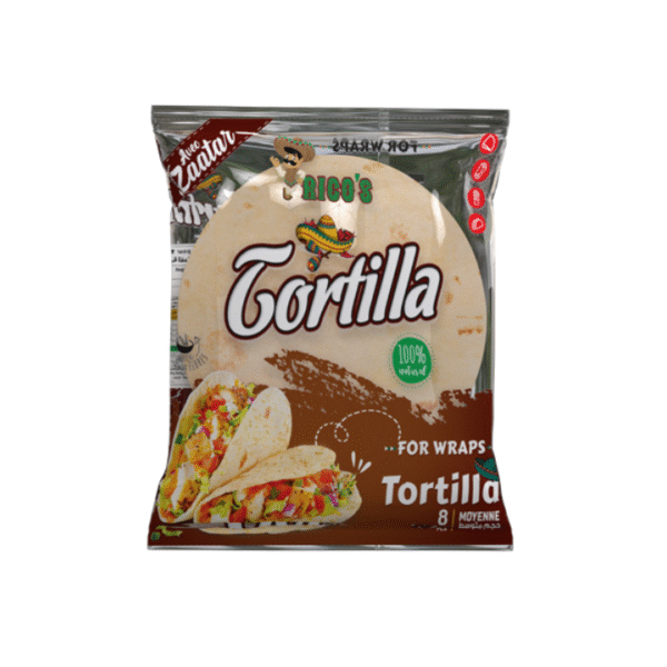 TORTILLA ZAATAR 8P